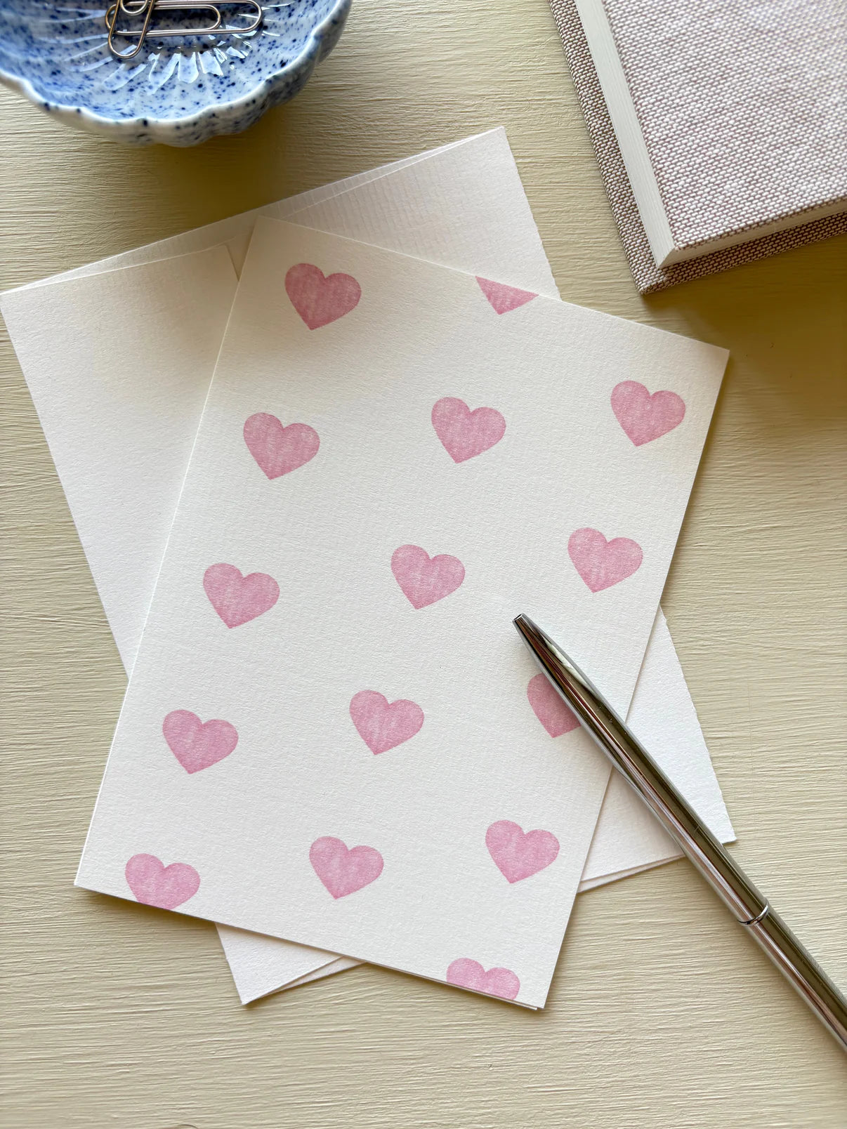Coeurs Aquarelle | Greeting Card