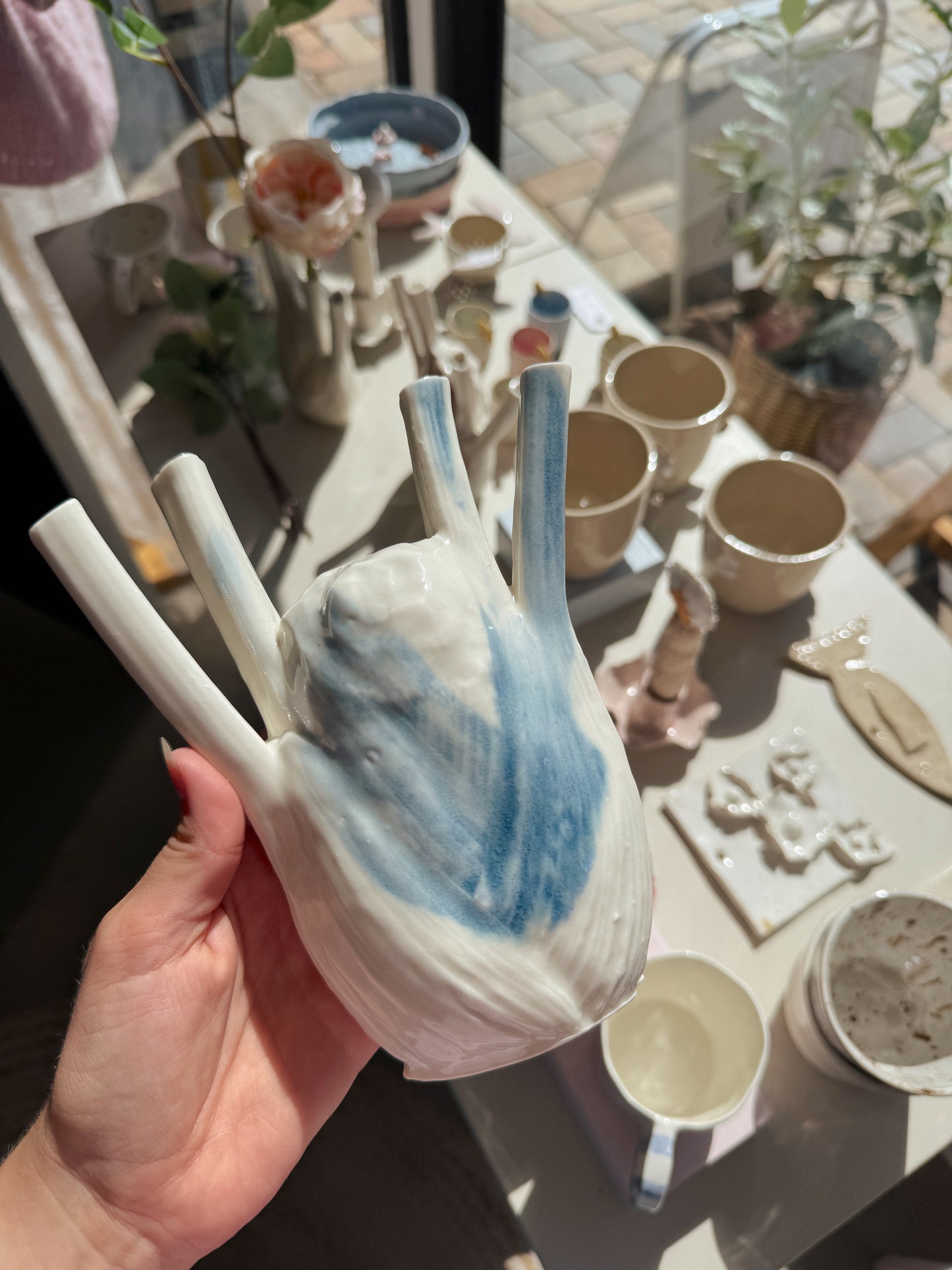 Fennikel vase | Blå