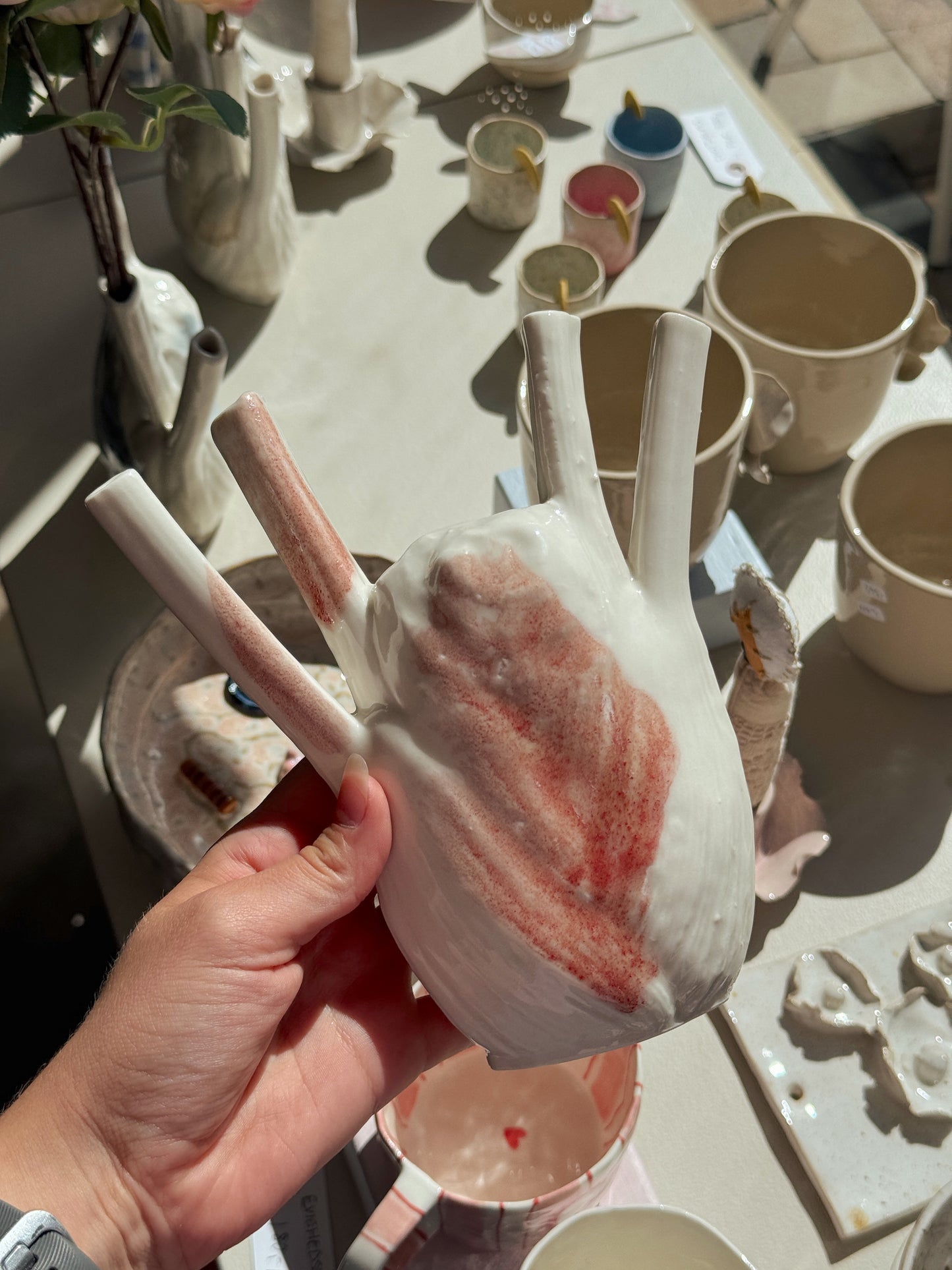 Fennikel vase | Rød