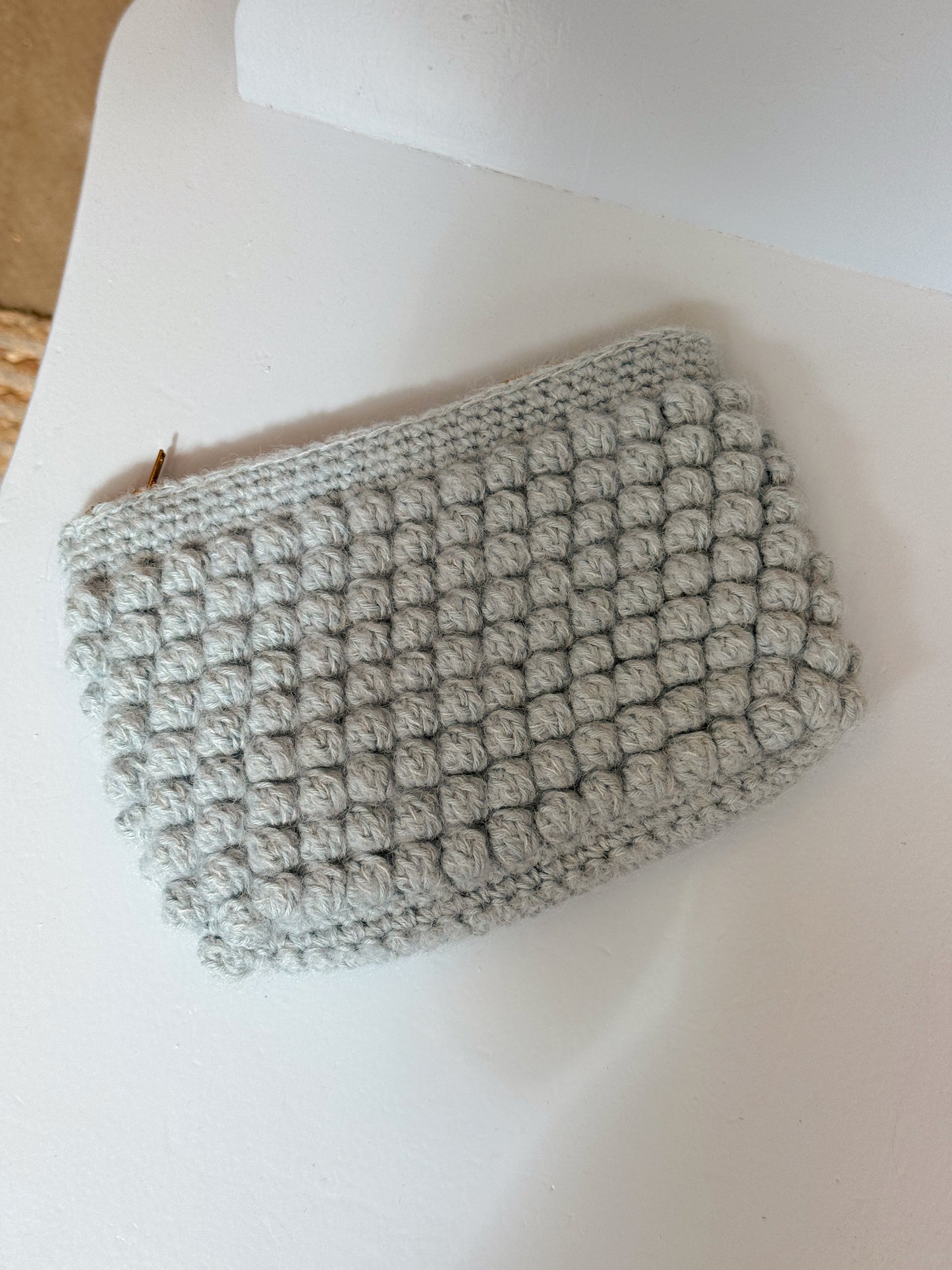 Bubble clutch | Lyseblå