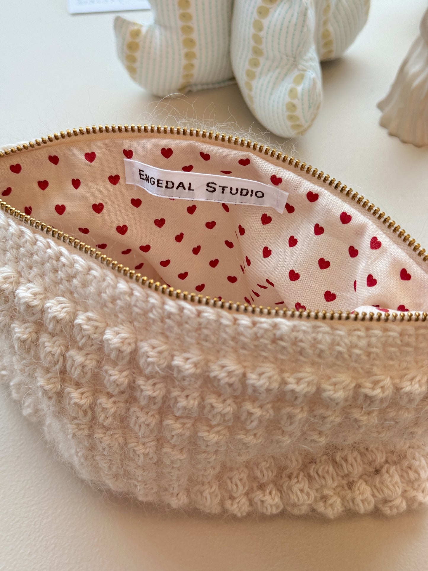 Bubble Clutch, standard | Offwhite