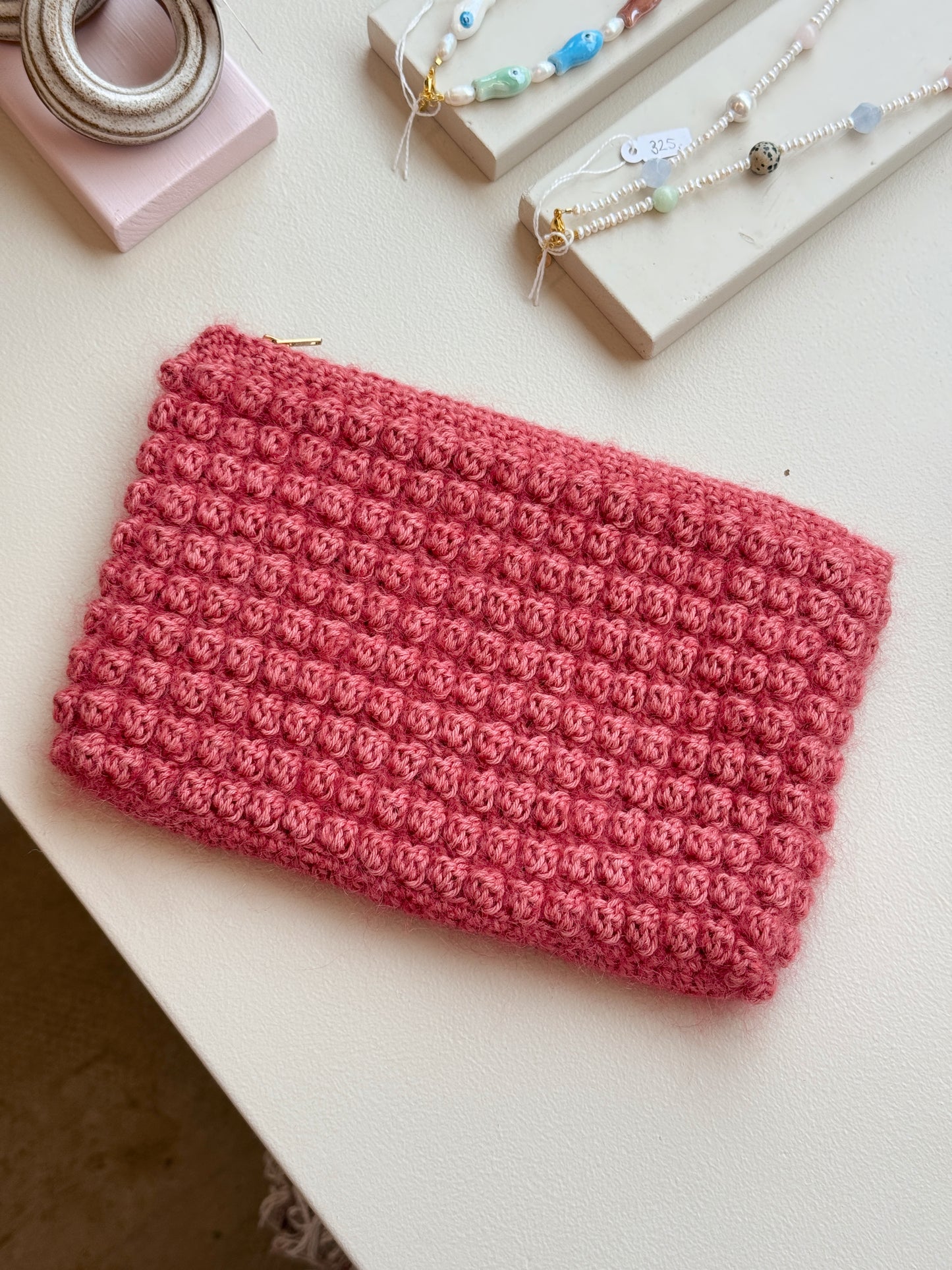 Bubble Clutch, standard | Pink