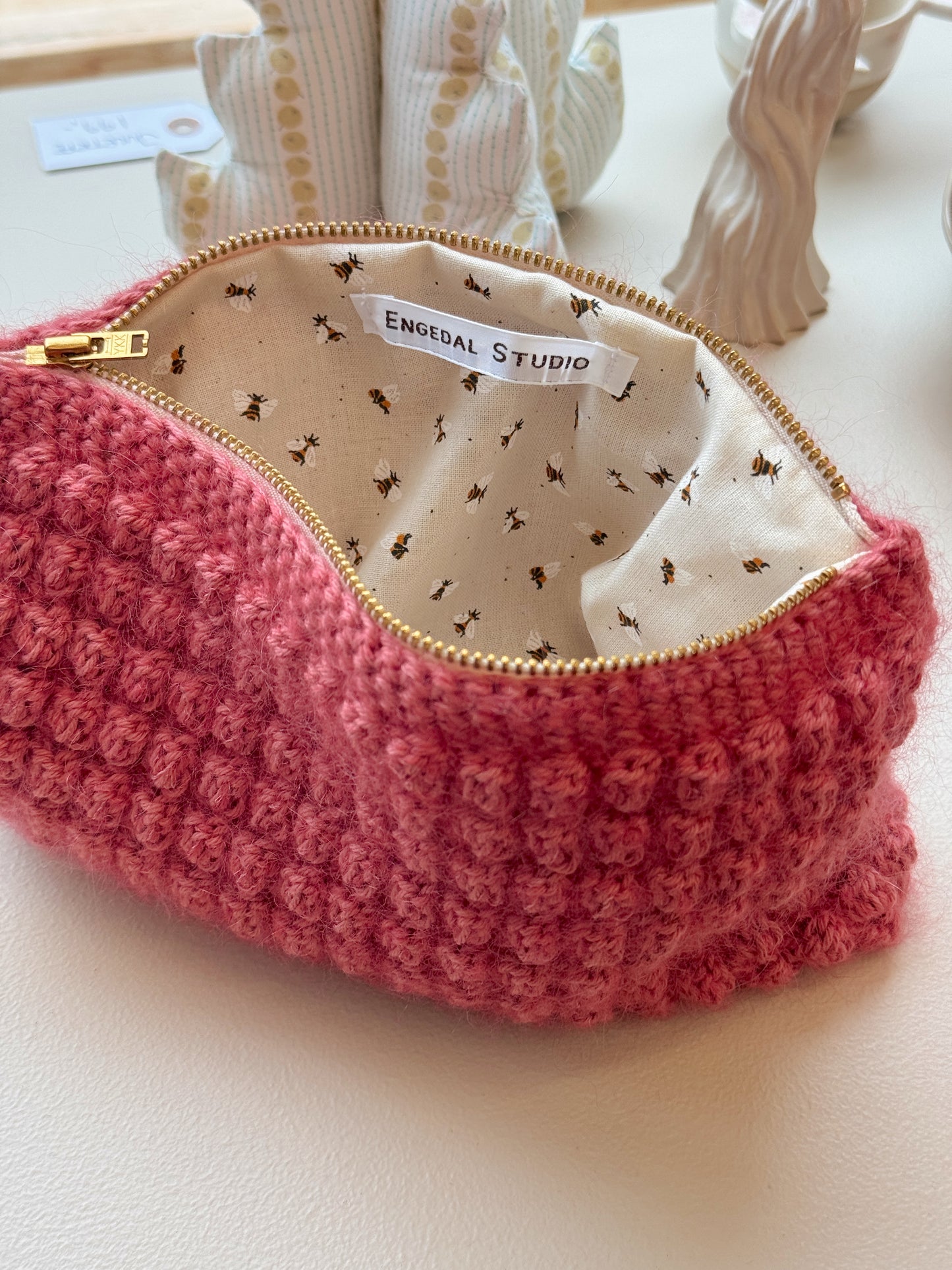 Bubble Clutch, standard | Pink