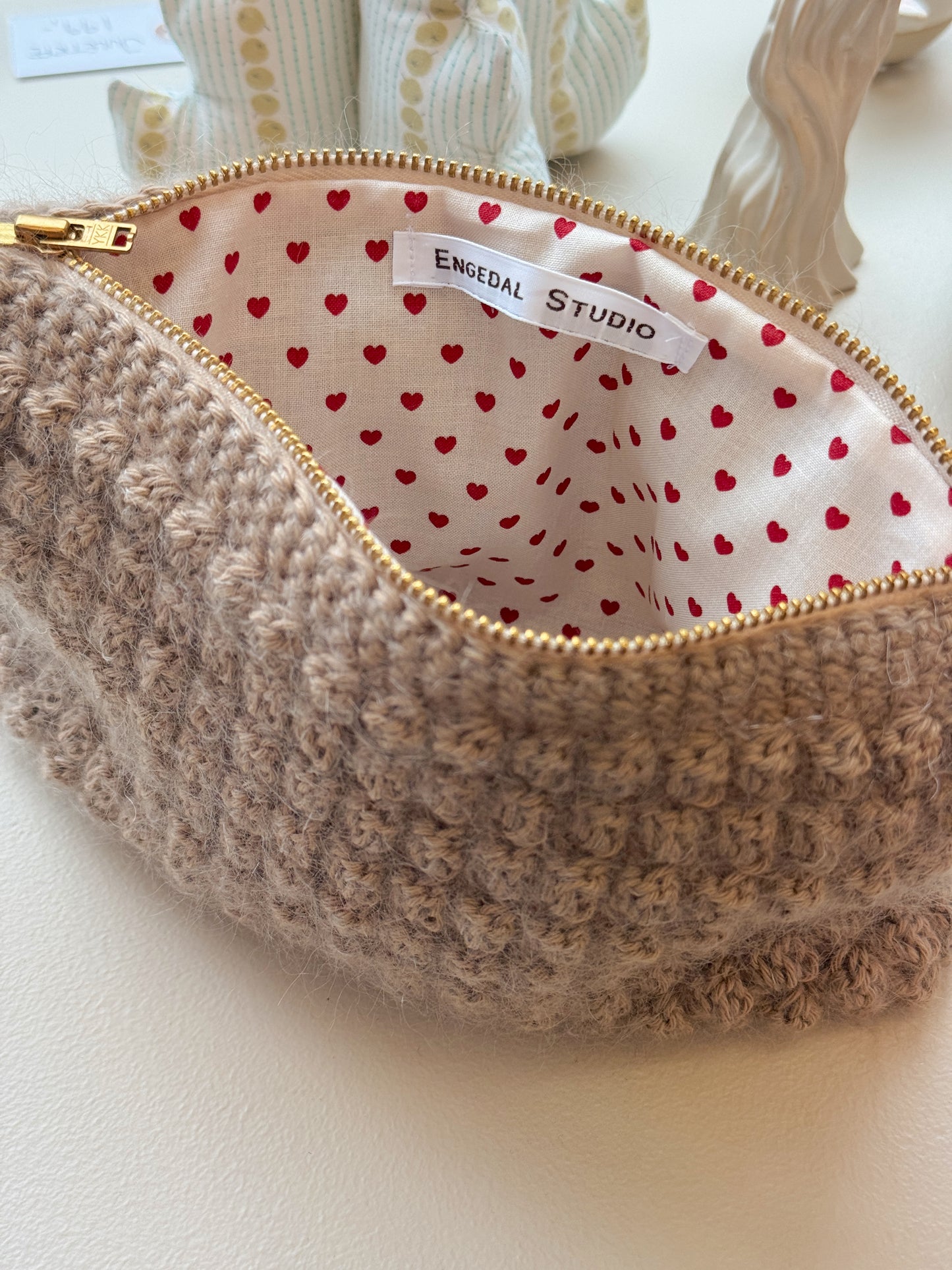Bubble Clutch, standard | Beige