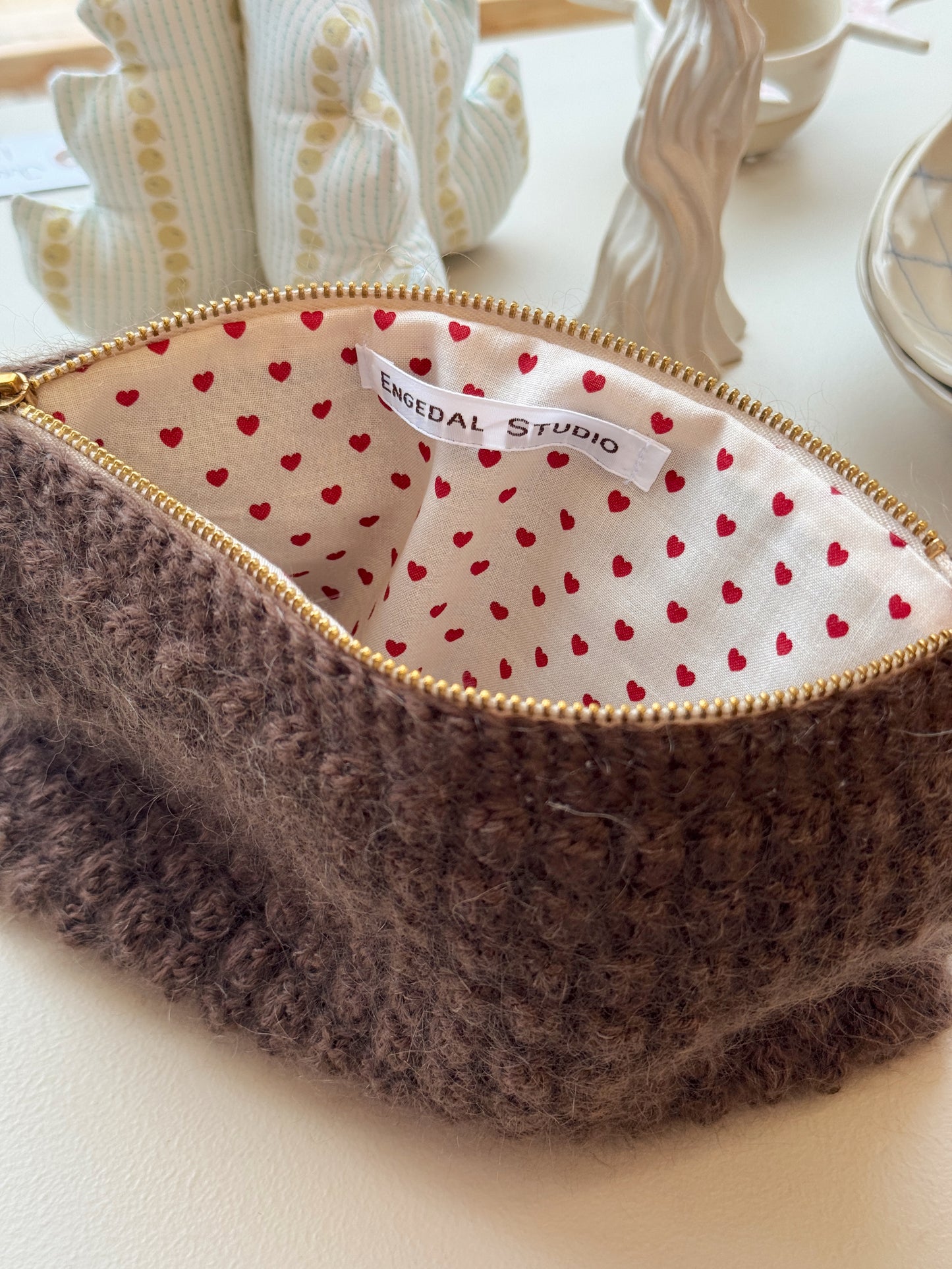 Bubble Clutch, standard | Brun