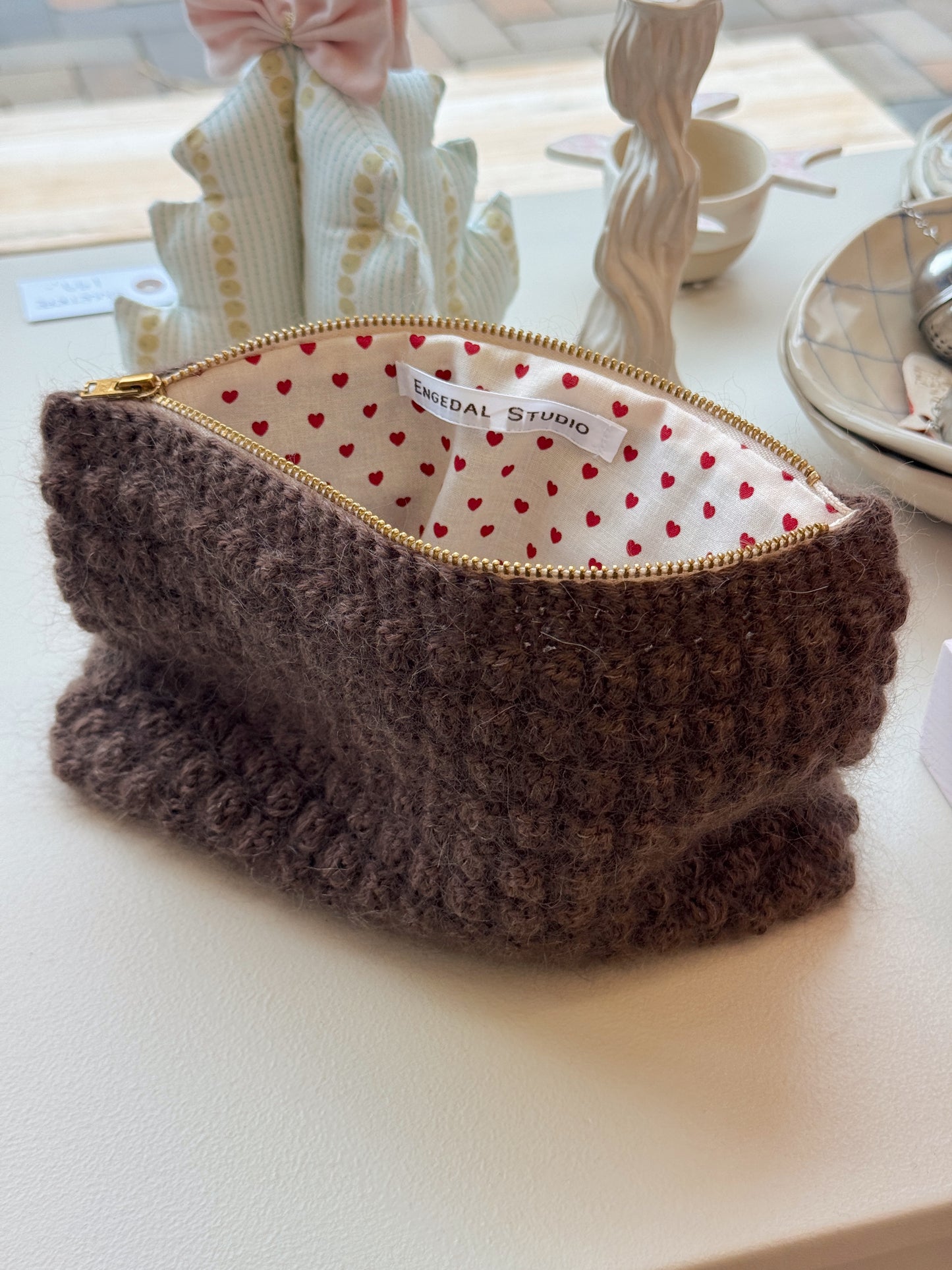 Bubble Clutch, standard | Brun