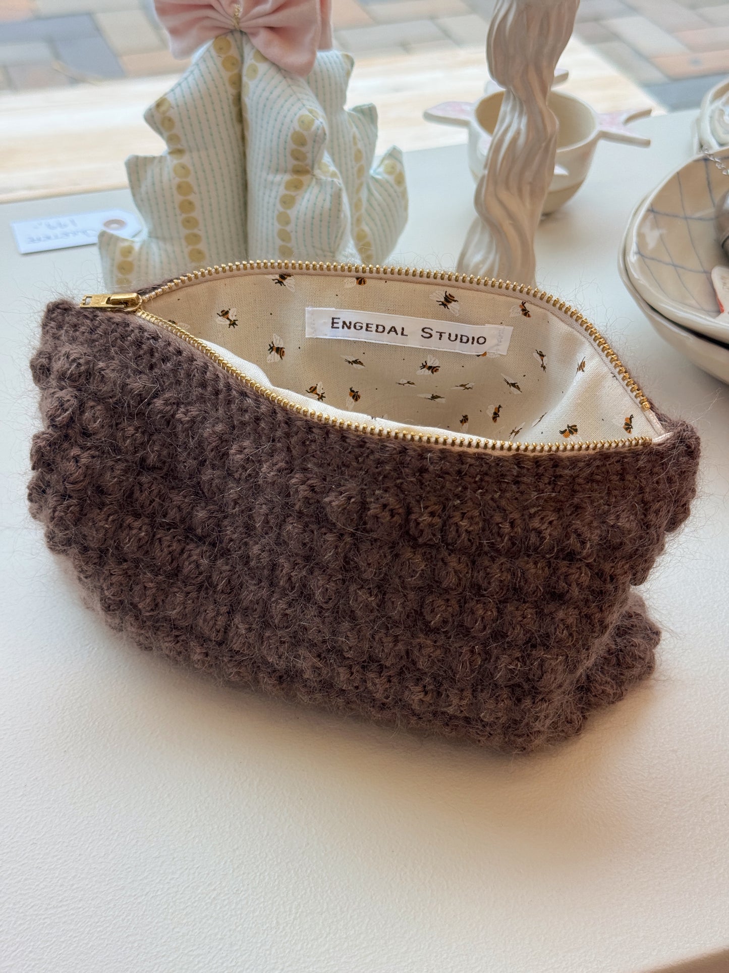 Bubble Clutch, standard | Brun