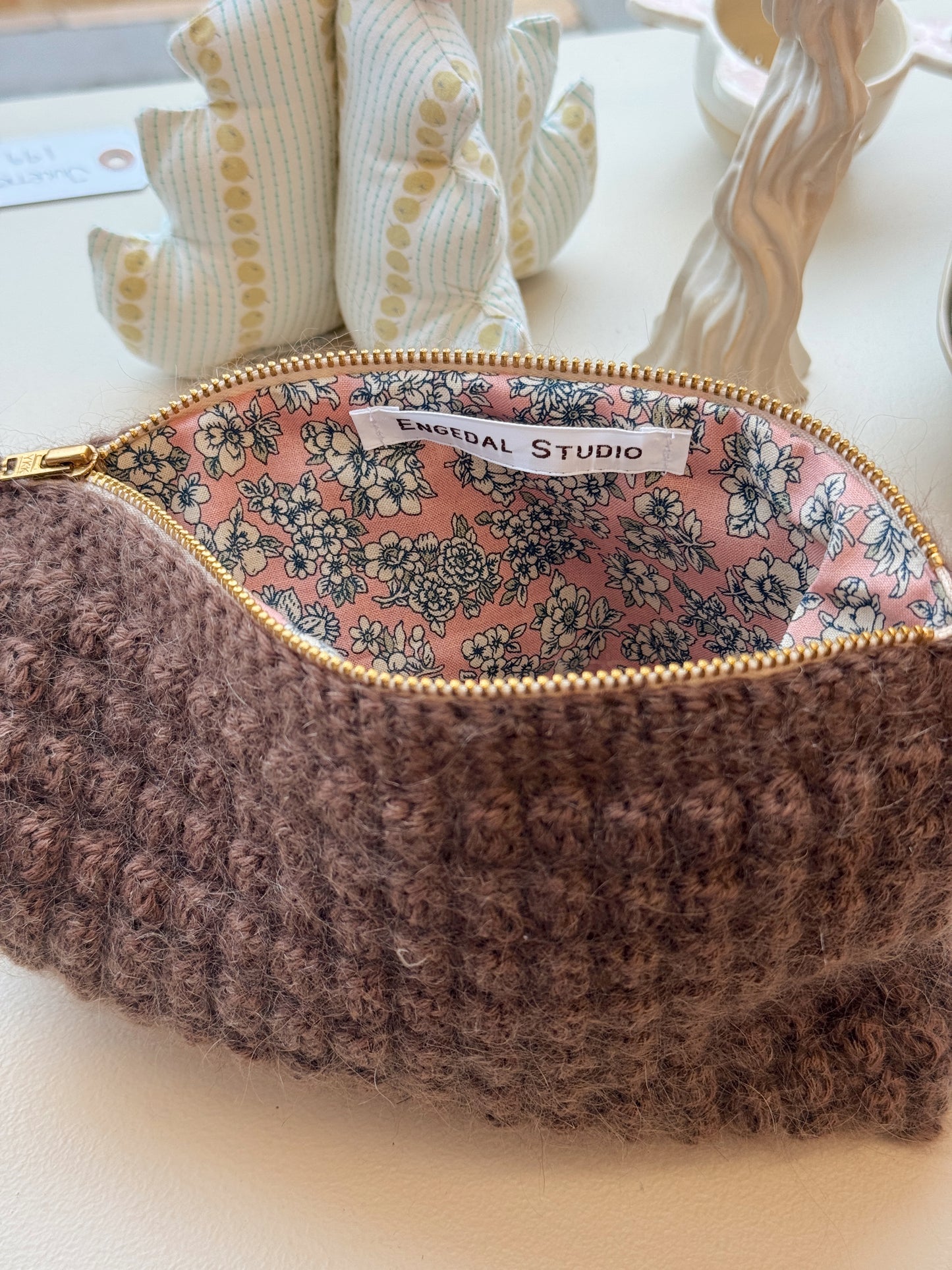 Bubble Clutch, standard | Brun