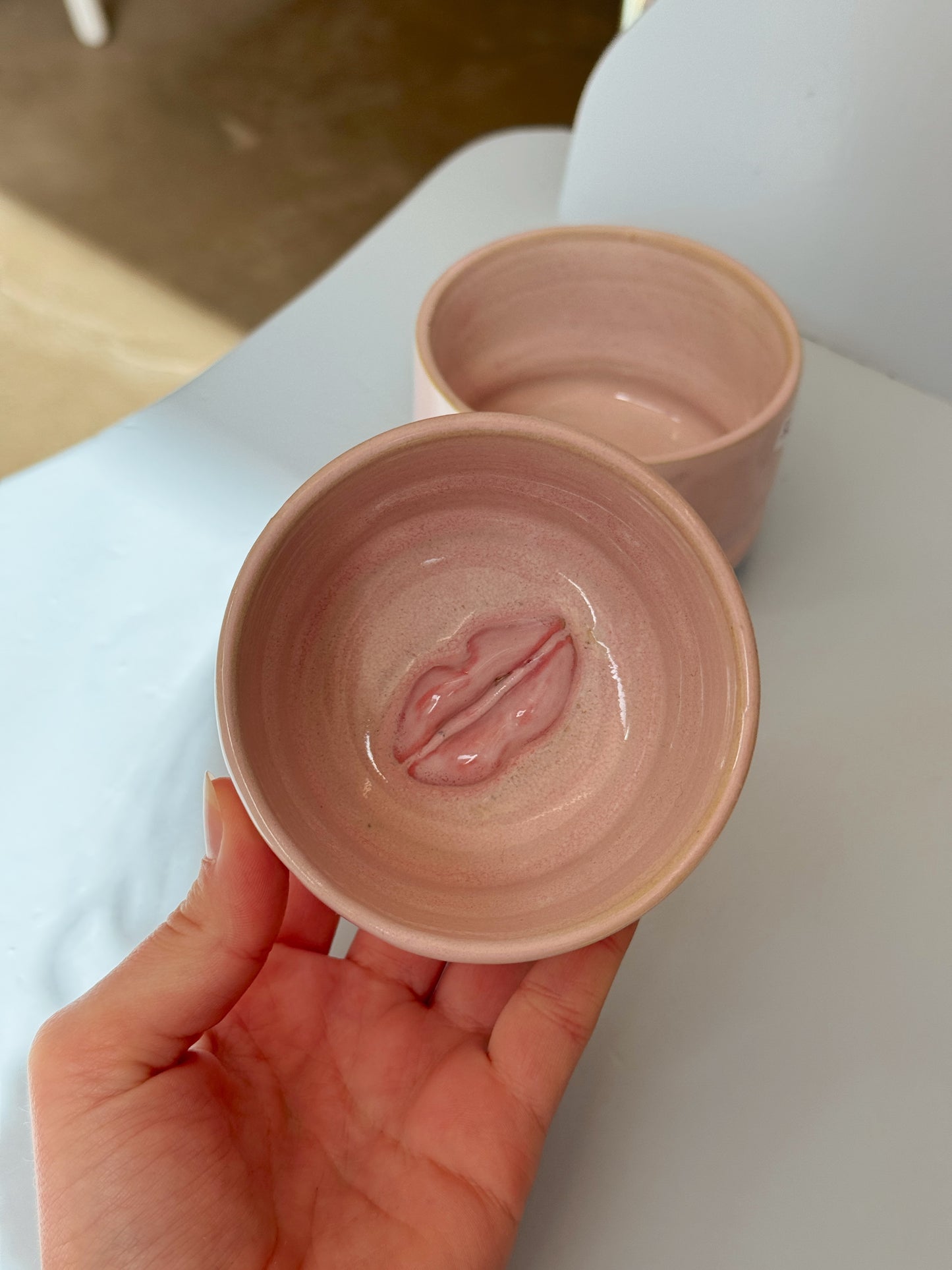 Kyssemund skål / kop