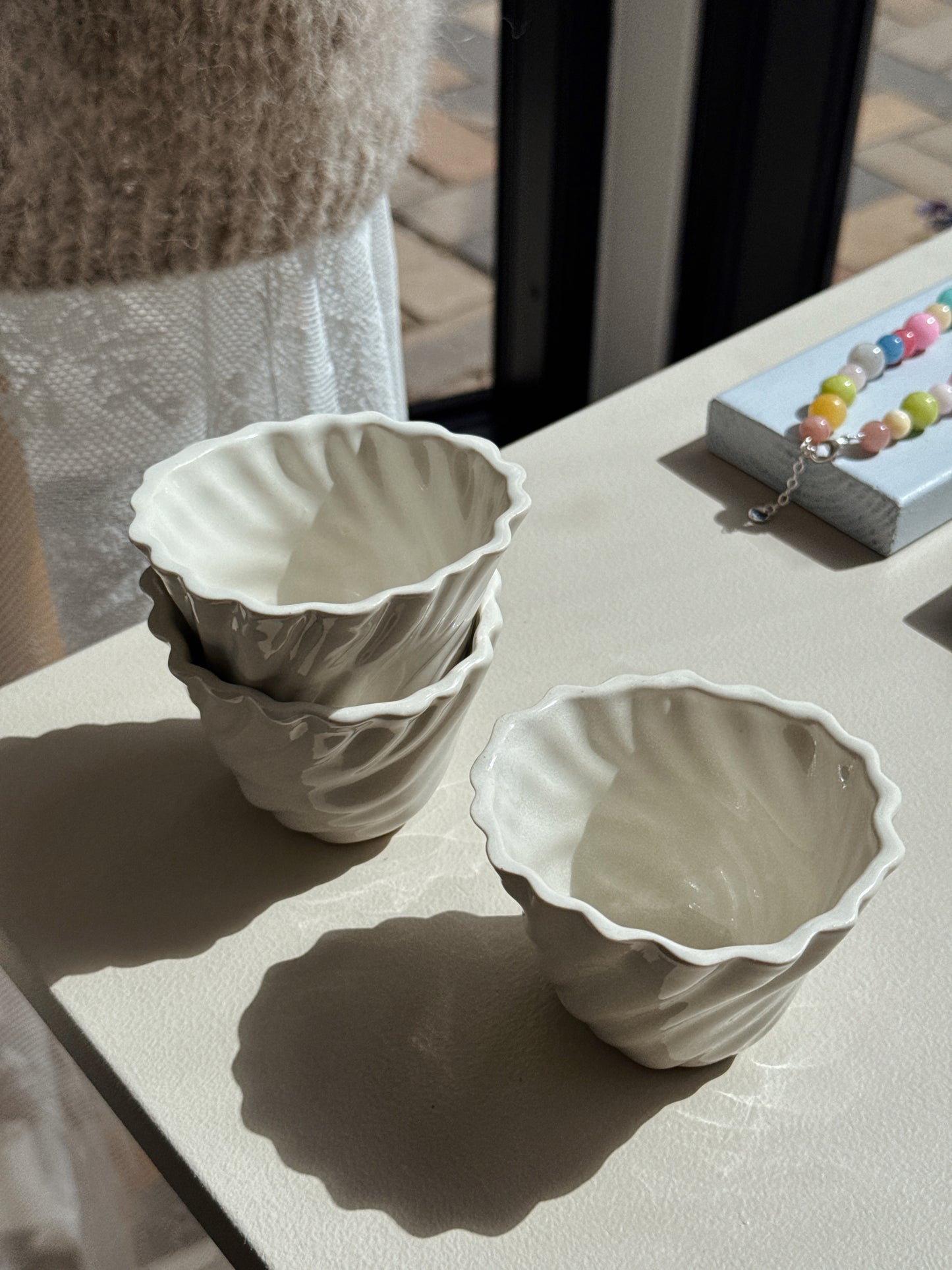 Cup with fish | With handle