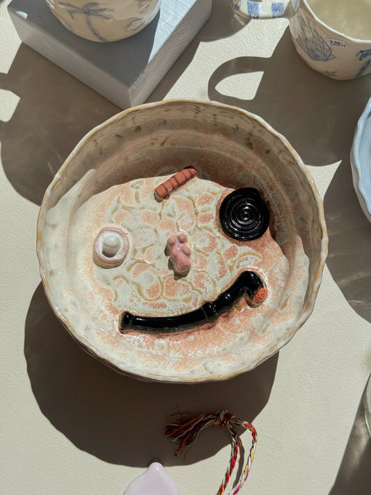 Slikskål | Perlehvid