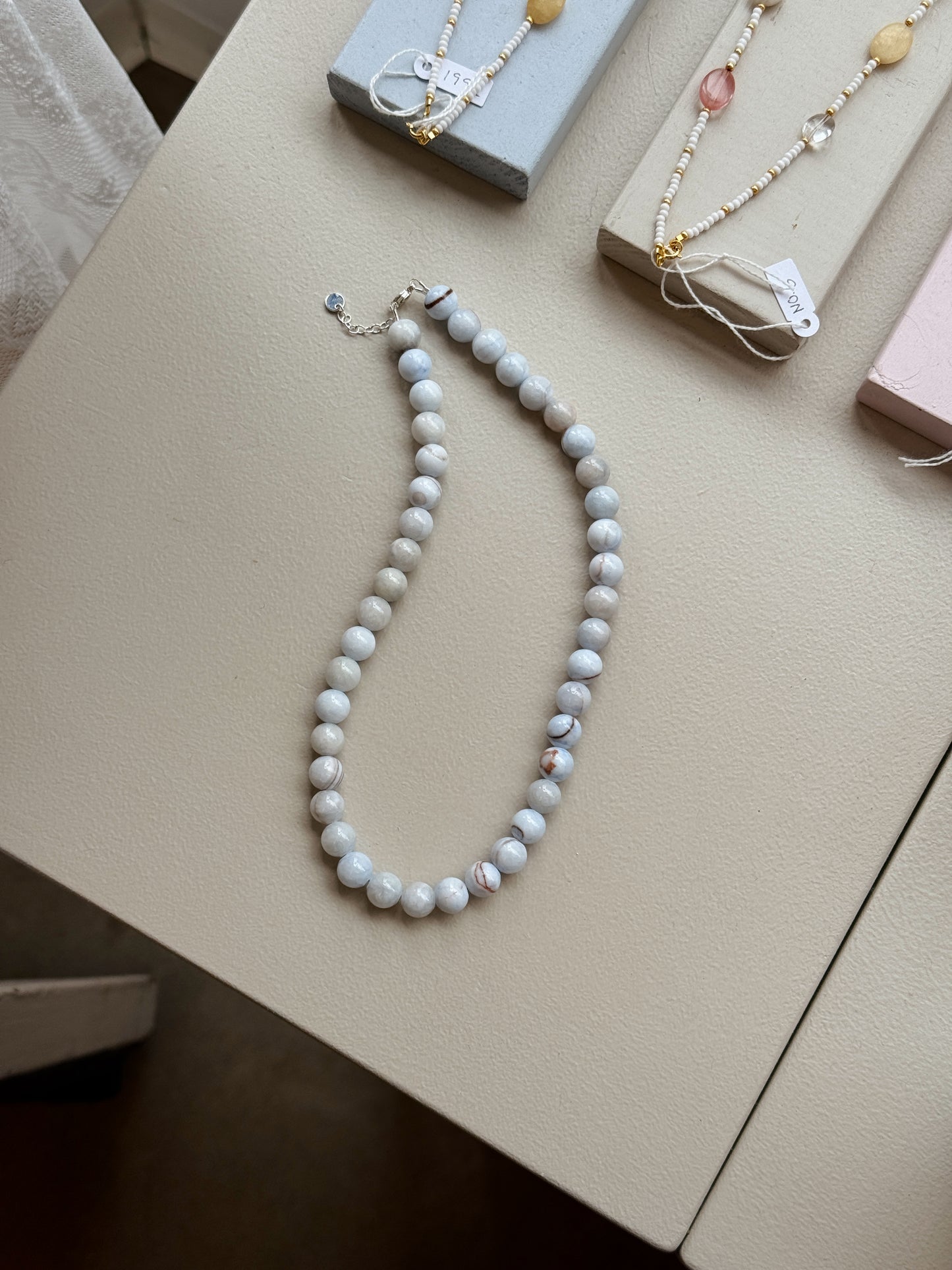 Necklace | Blue pastel