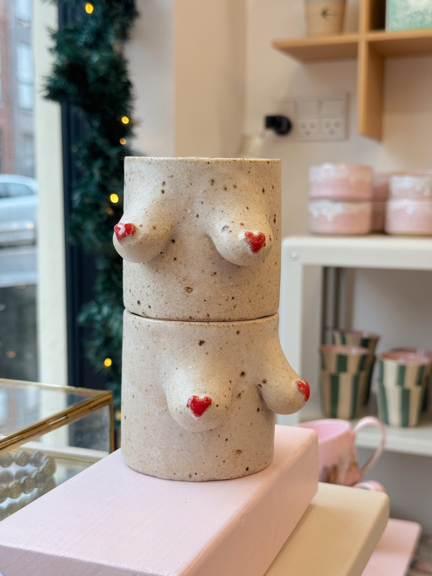 Breast cup | Hearts