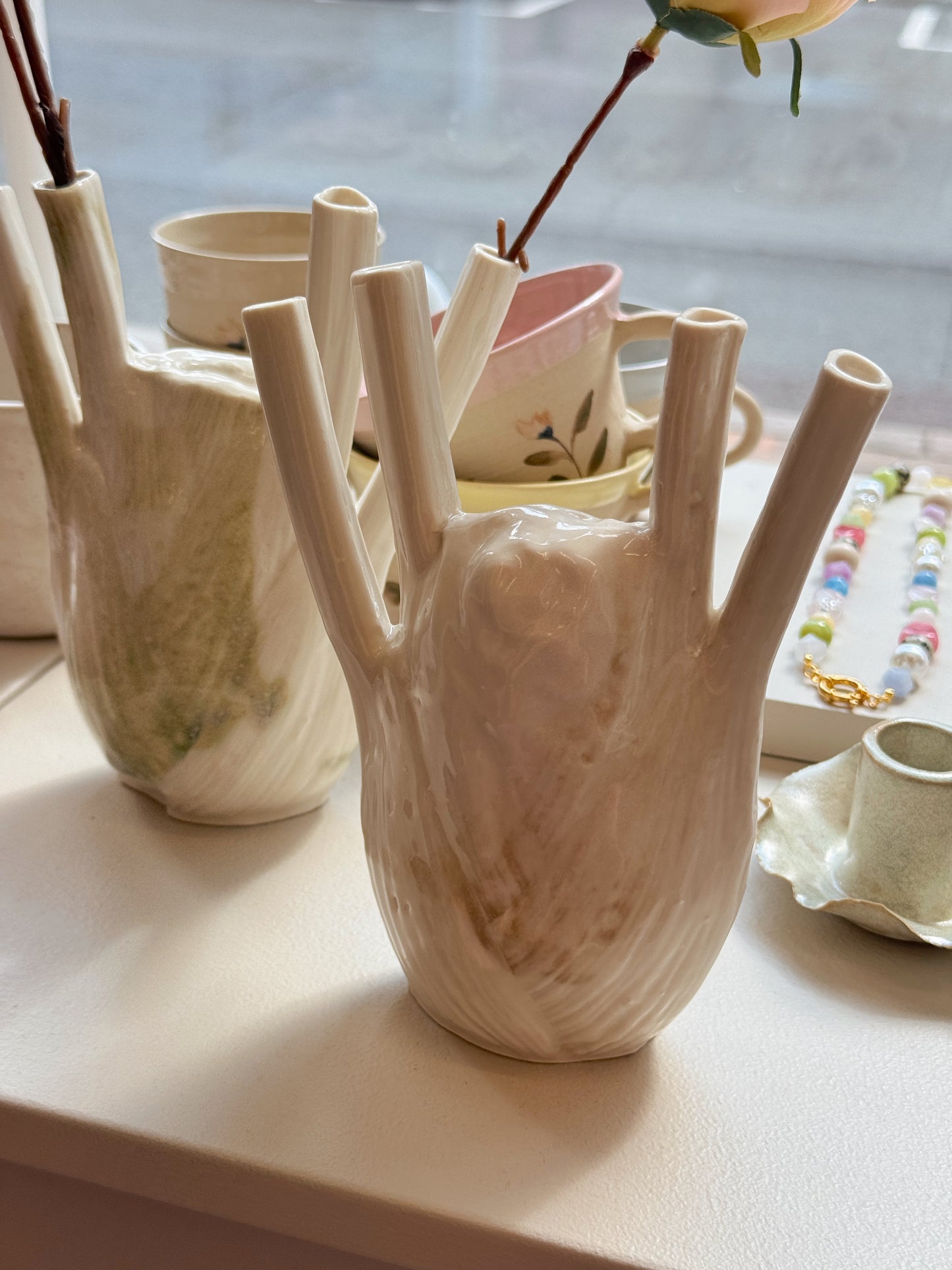 Fennikel vase | Sand