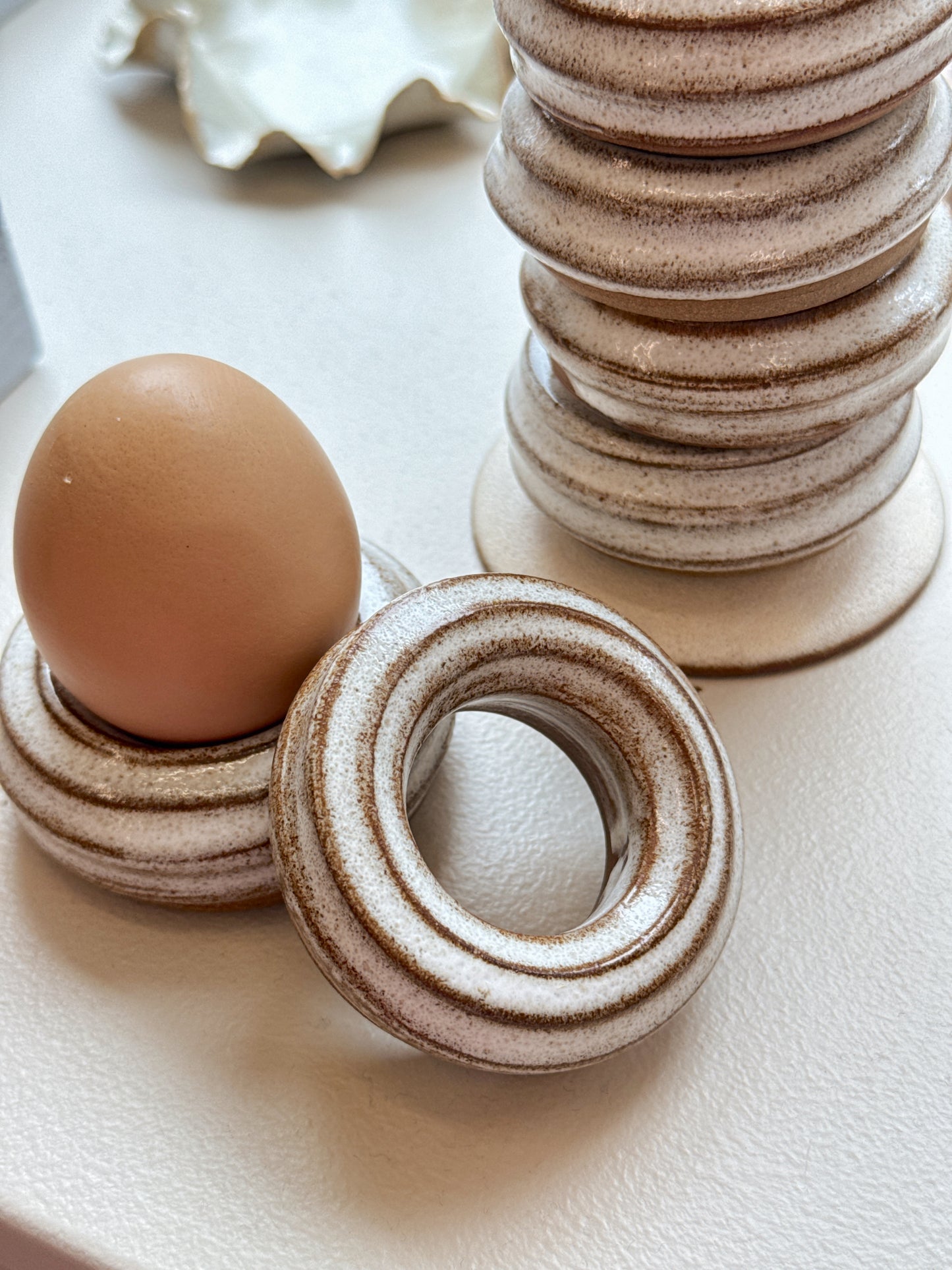 Æggedonuts | Hvid
