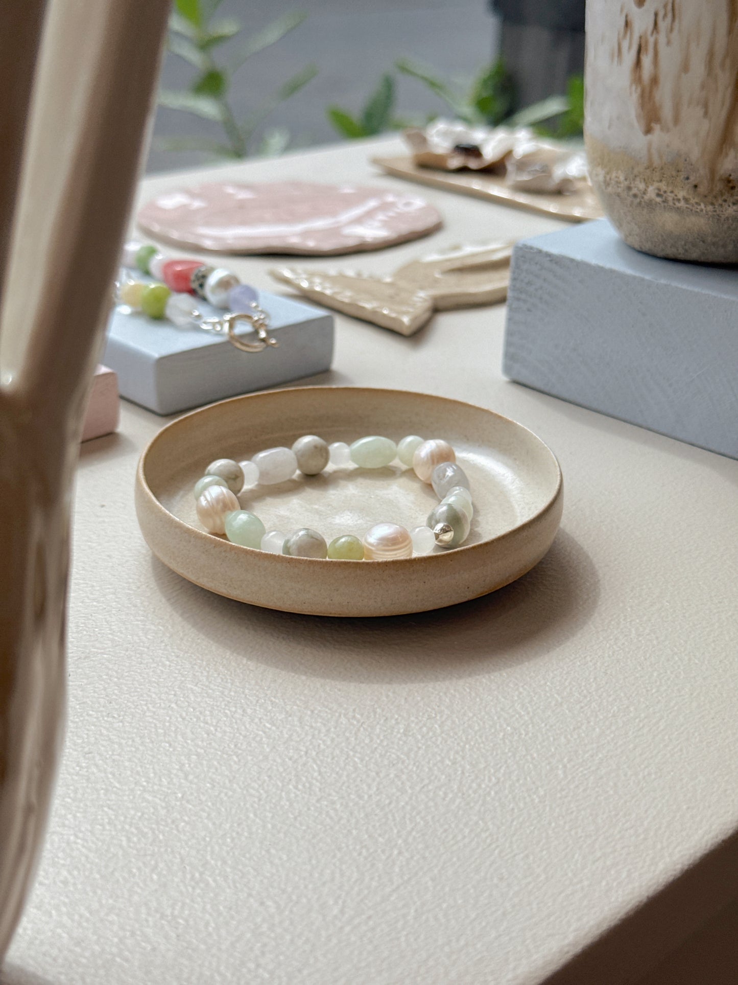 Mini serveringsskål | Beige