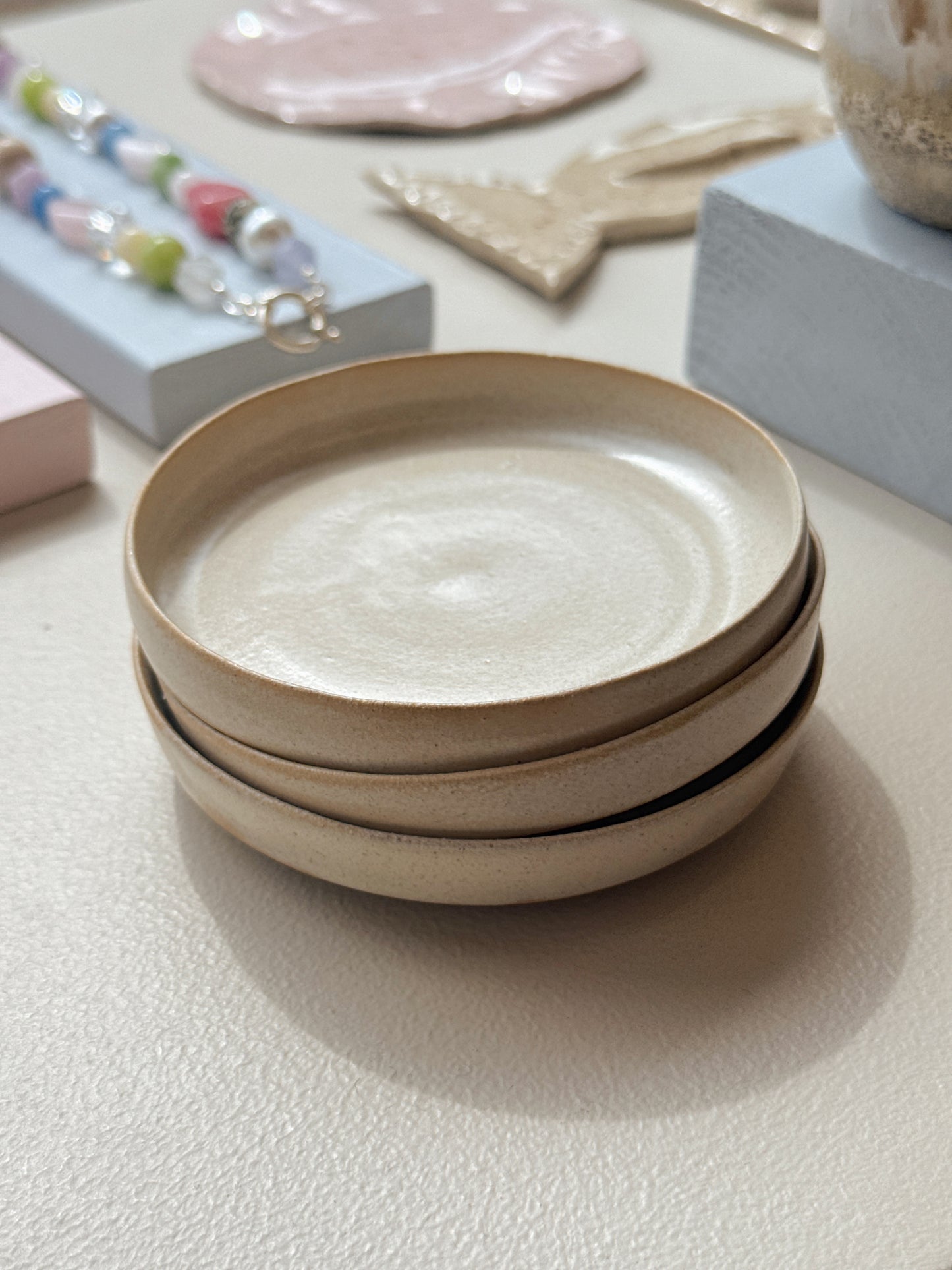 Mini serveringsskål | Beige