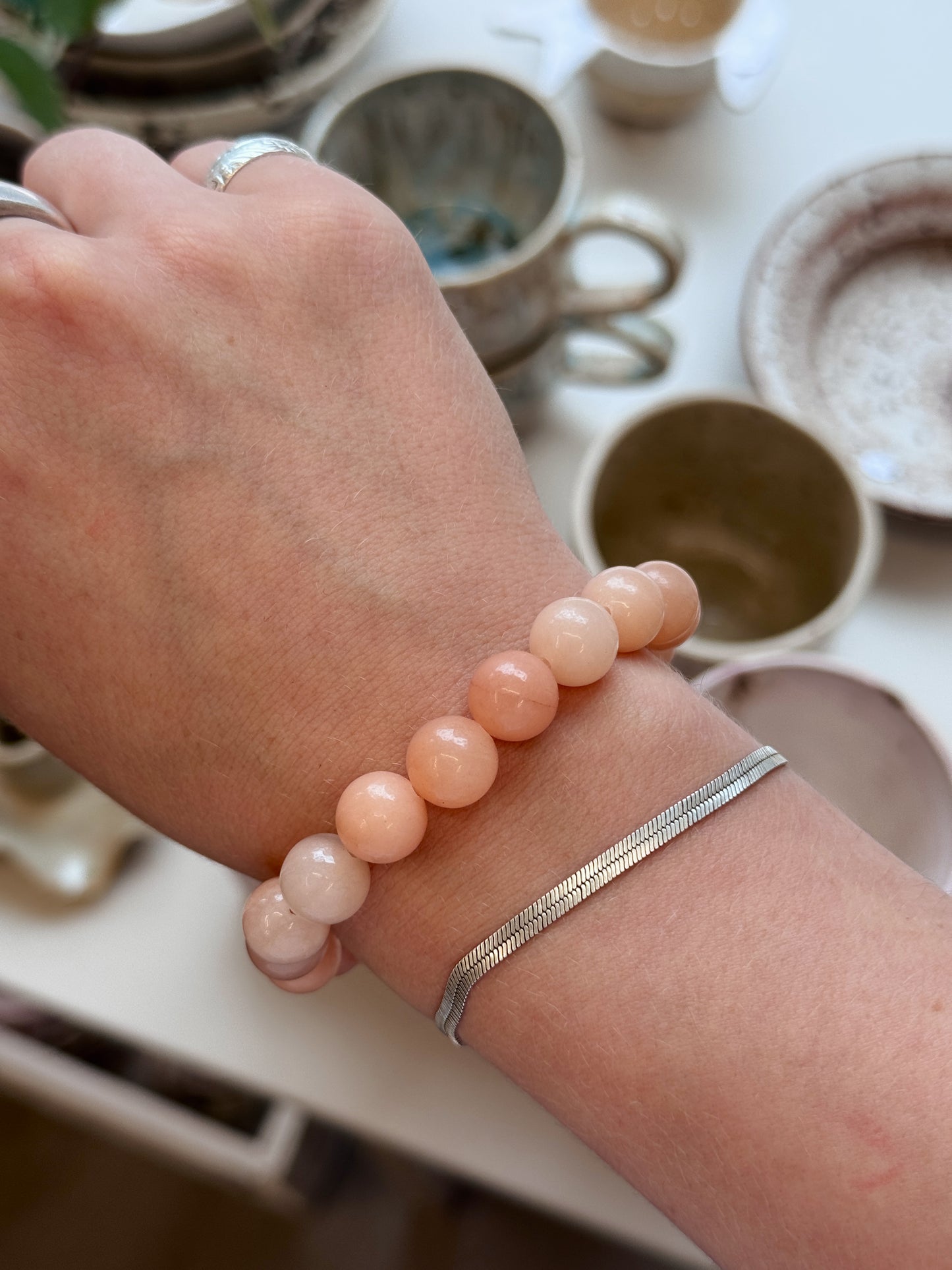 Armbånd | Lys orange