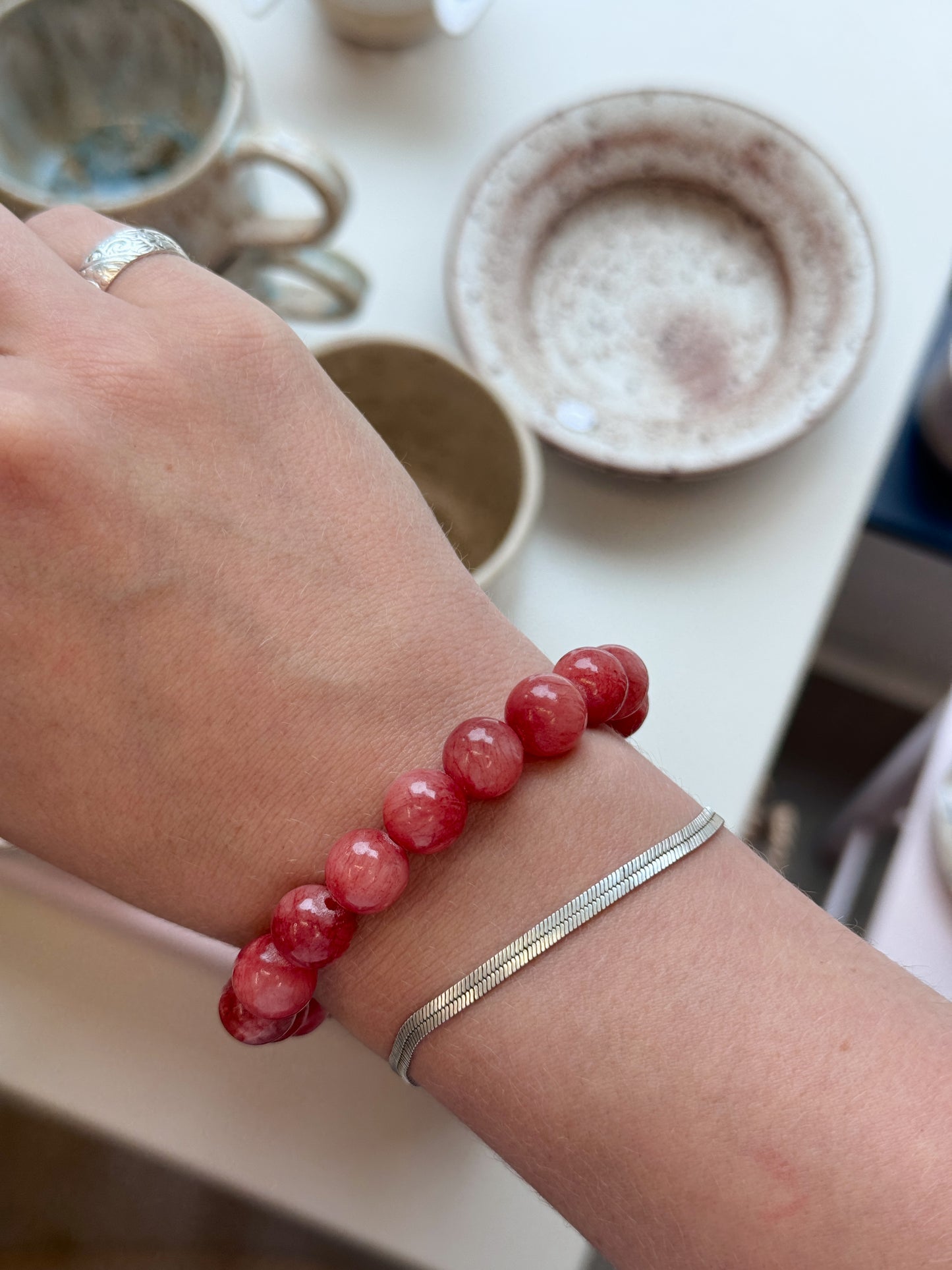 Armbånd | Rød natur