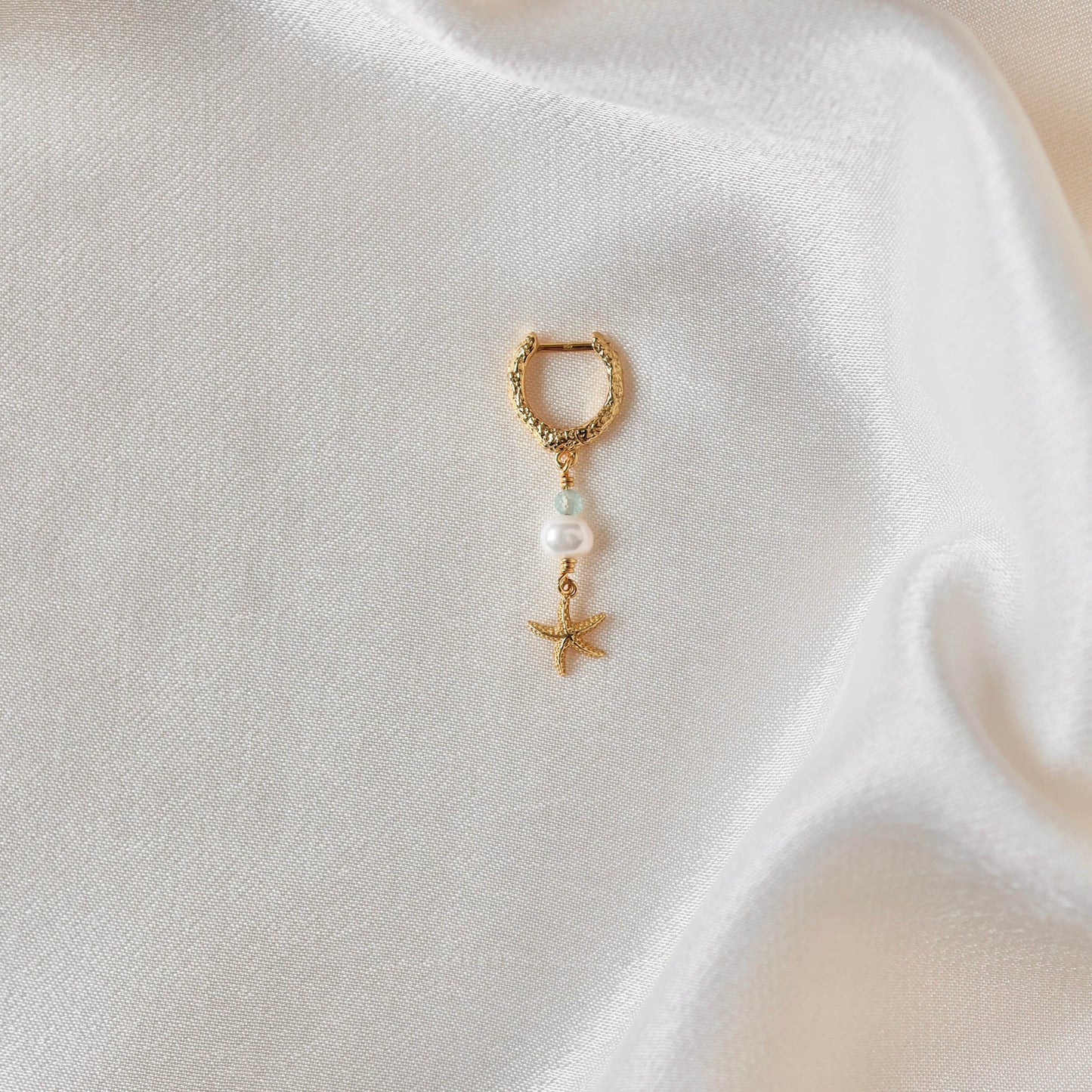 Kaya øreringe | Forgyldt