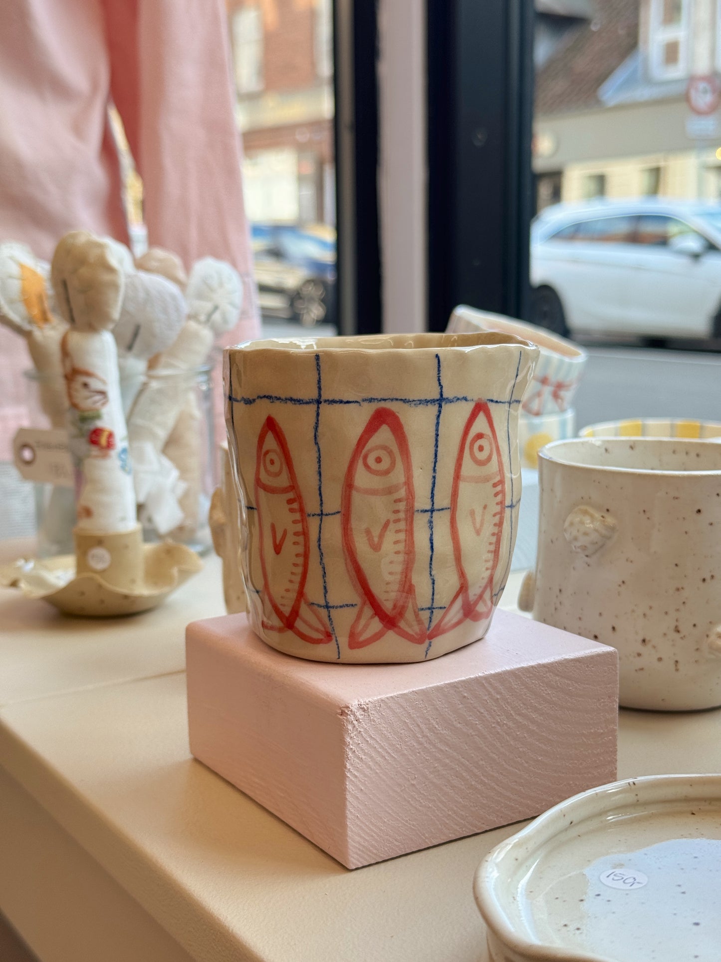 Cup with fish | Without handle