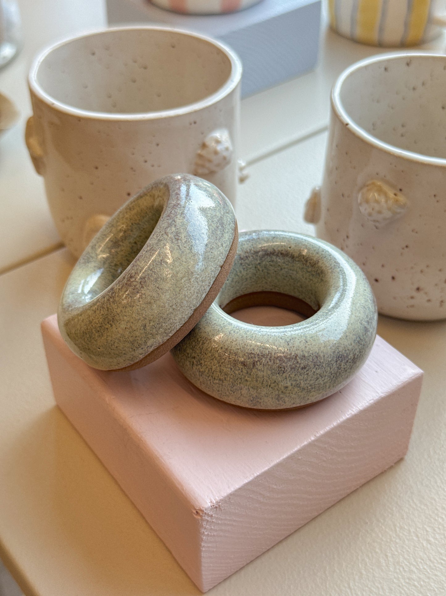 Egg Donuts | White