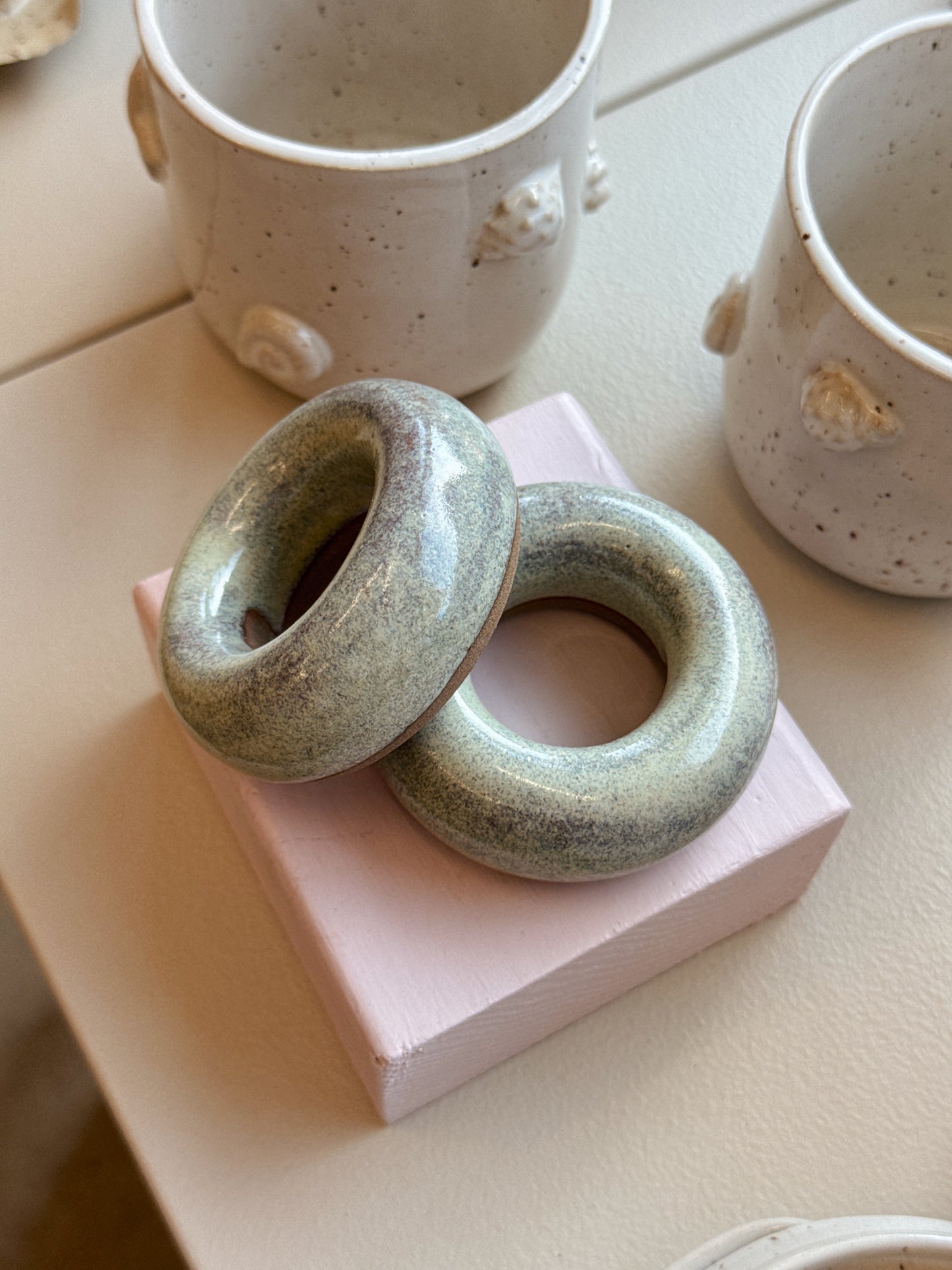 Egg Donuts | White