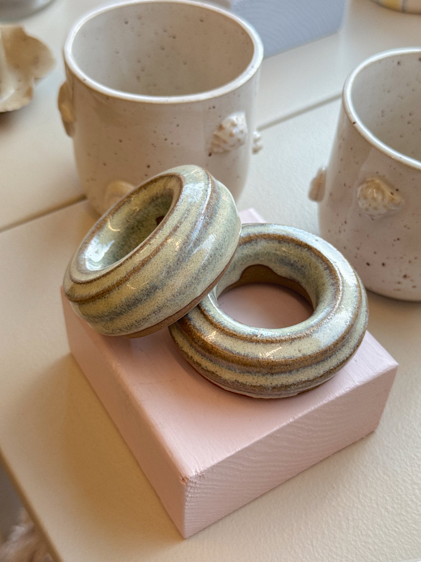 Egg Donuts | White