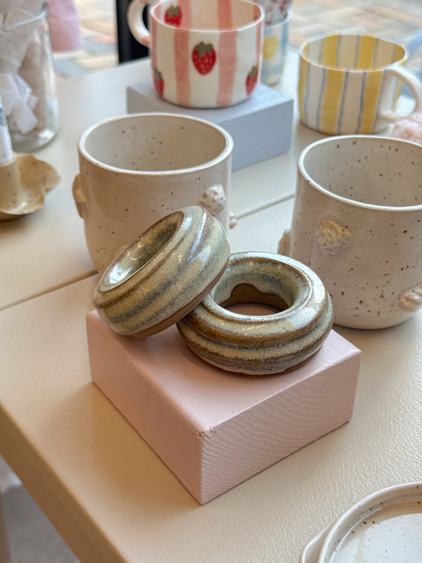 Egg Donuts | White