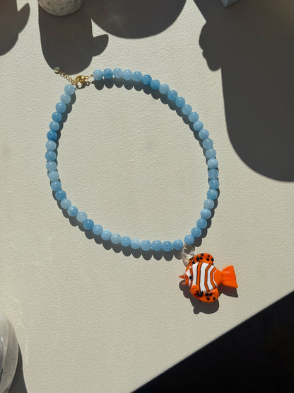 Halskæde med fisk