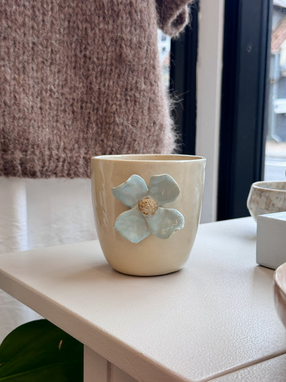 Blomsterkop u. hank | Lyseblå no. 2 (UDGÅR)