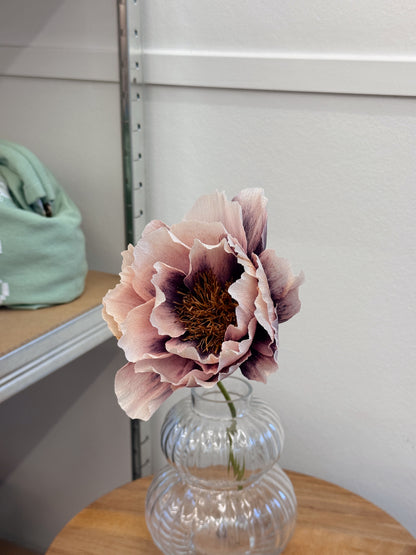 DIY kit, crepe paper flowers (3 pieces)