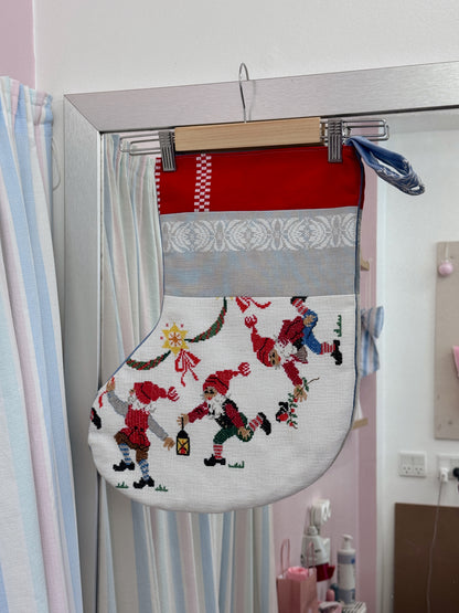 Patchwork Christmas stocking | No 32 (edition 2)