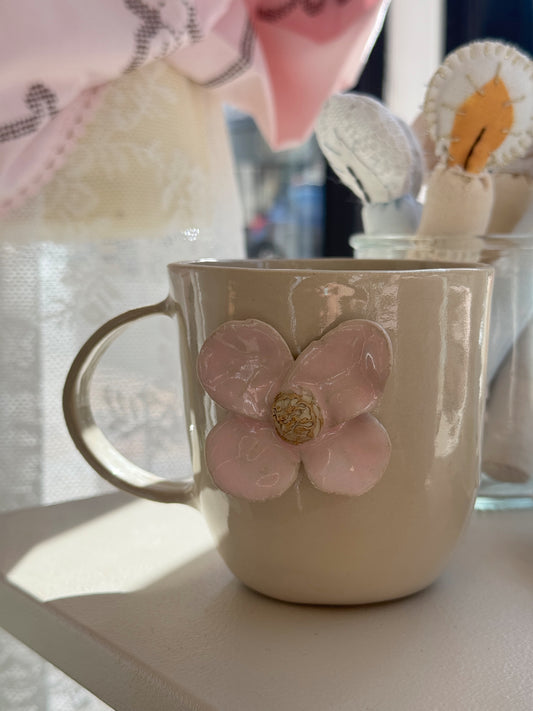 Blomsterkop m. hank | Lyserød no. 3