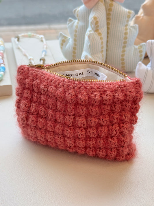 Bubble Clutch, lille | Pink
