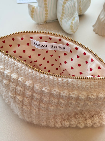 Bubble Clutch, standard | Offwhite