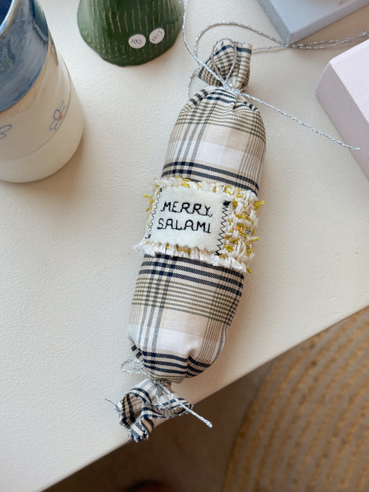 Merry Salami | Pynt