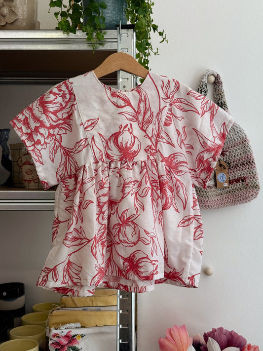 MAGGI, bluse/kjole  | Str. 3-4 år
