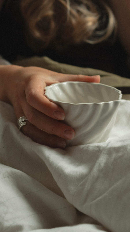 Cup with fish | With handle