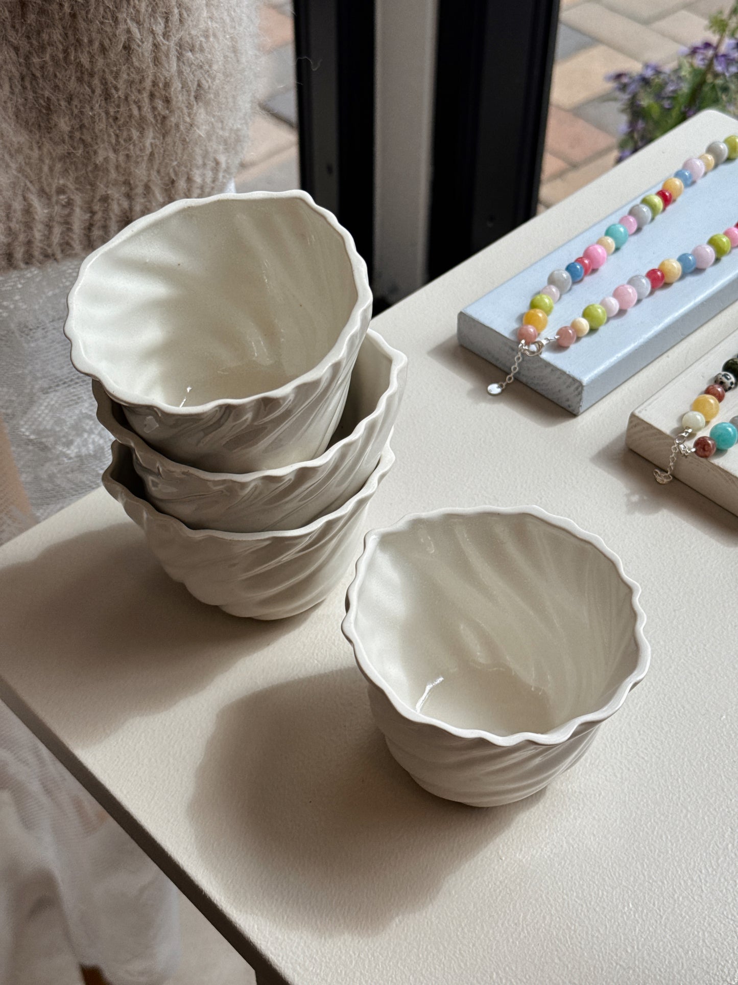 Cup with fish | With handle