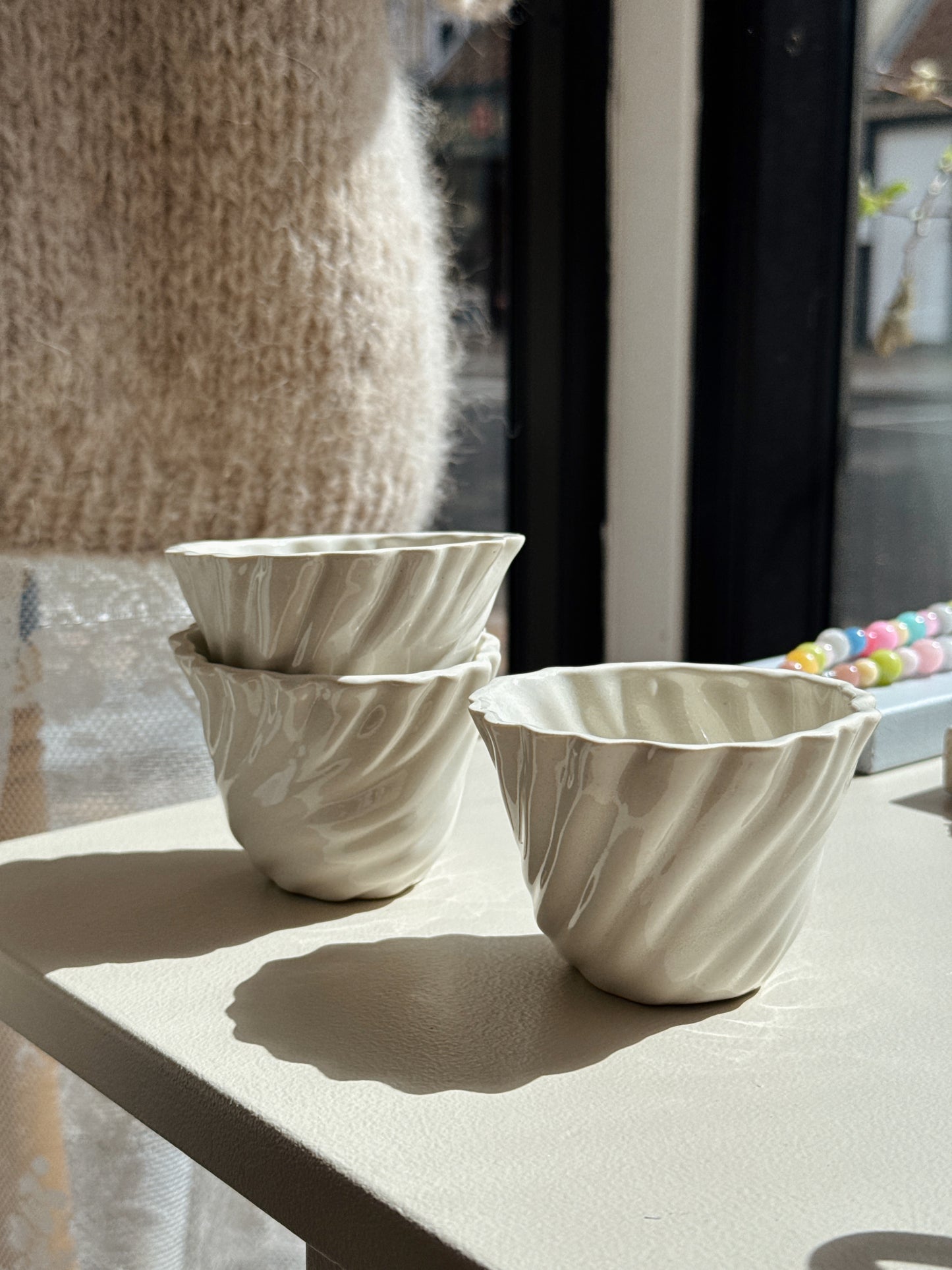 Cup with fish | With handle