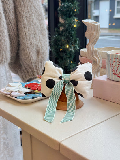 Vintage klokke med sløjfe