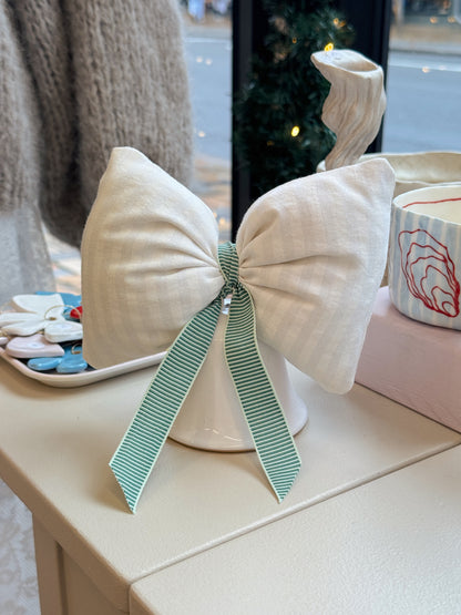 Vintage klokke med sløjfe