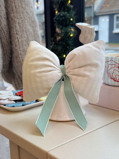 Vintage klokke med sløjfe