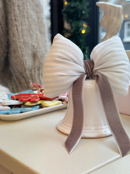 Vintage klokke med sløjfe