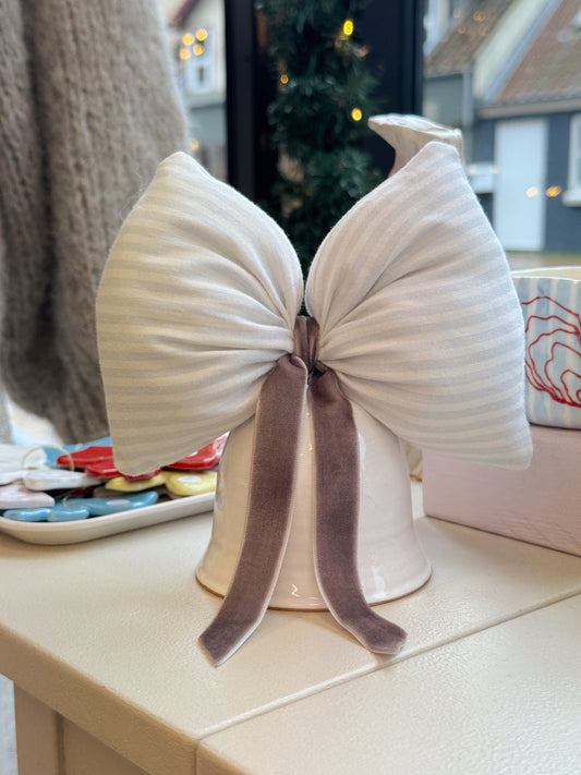 Vintage klokke med sløjfe