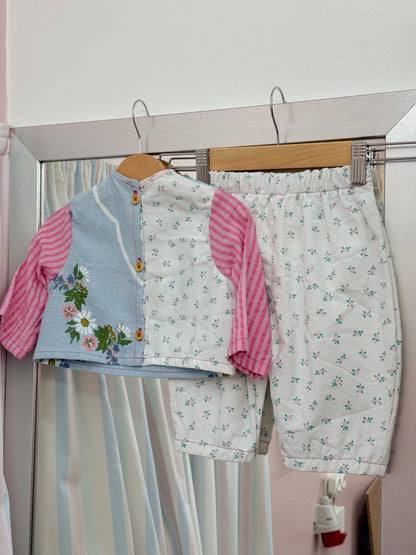 NAN skjorte + SIGURD bukser (sæt) | Str. 3-6 mdr.