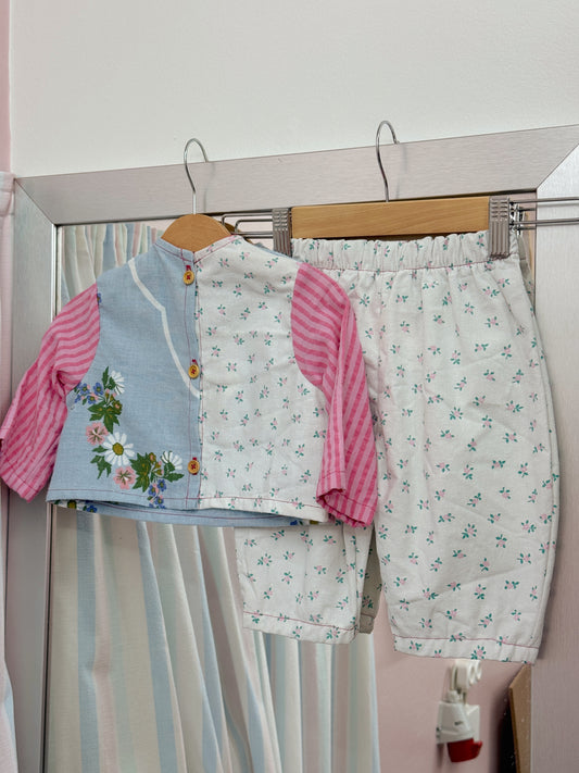 NAN skjorte + SIGURD bukser (sæt) | Str. 3-6 mdr.