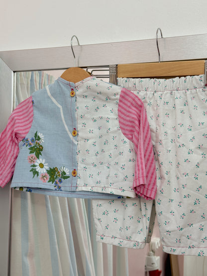 NAN skjorte + SIGURD bukser (sæt) | Str. 3-6 mdr.