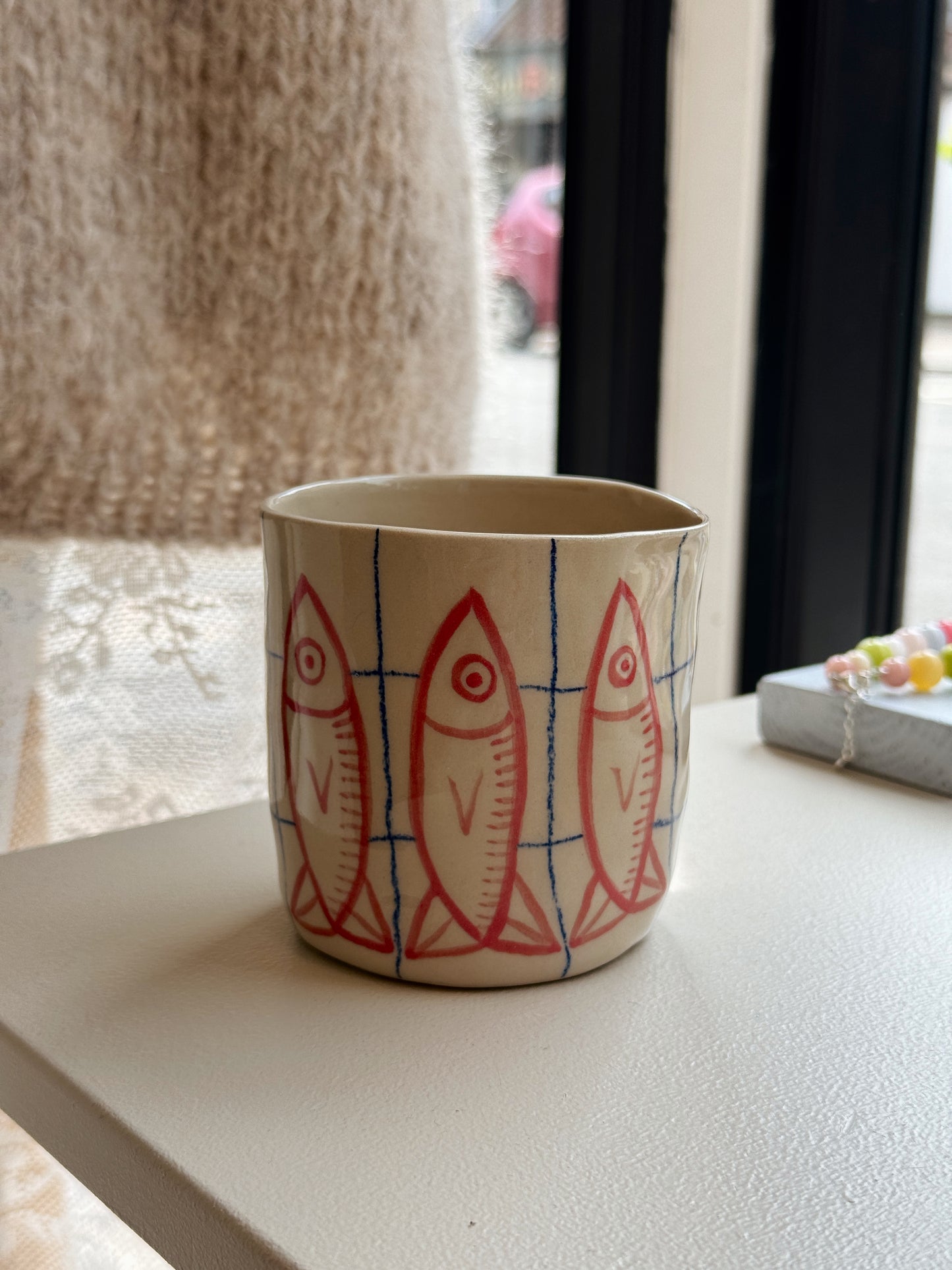 Cup with fish | Without handle
